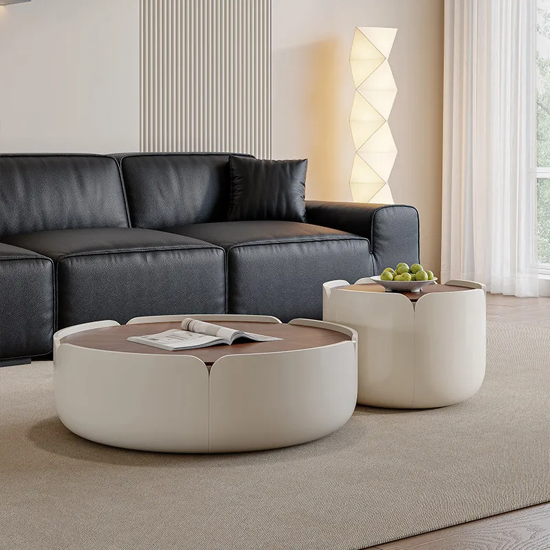 !@Cream Style Petal Coffee Table Modern Simple Living Room Household American Style Walnut Decorative with Storage Combination
!@Cream Style Petal Coffee Table Modern Simple Living Room Household American Style Walnut Decorative with Storage Combination
