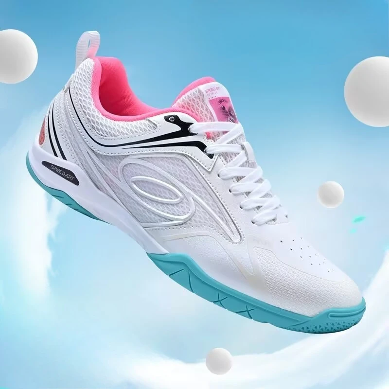 Luxury Brand Table Tennis Shoes Mesh Breathable Tennis Shoe Light Weight Badminton Shoes Wearable Indoor Court Shoes Couples
Luxury Brand Table Tennis Shoes Mesh Breathable Tennis Shoe Light Weight Badminton Shoes Wearable Indoor Court Shoes Couples