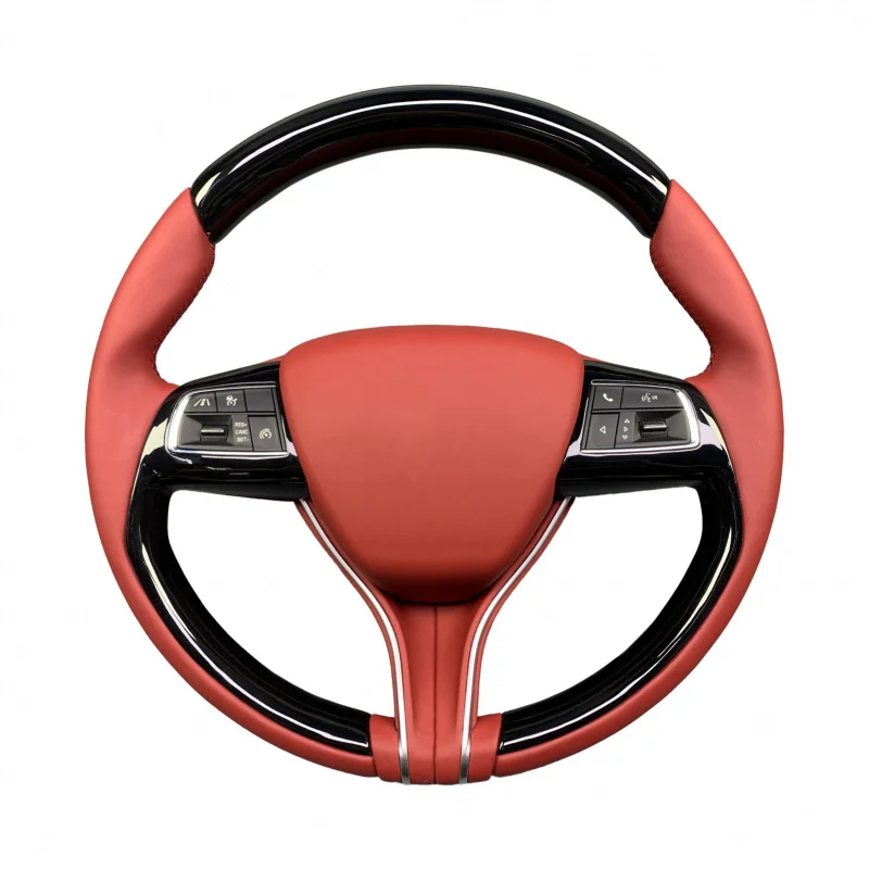 Levante 2014-2021 Custom Nappa Leather Piano Black Carbon Fiber Steering Wheel
Levante 2014-2021 Custom Nappa Leather Piano Black Carbon Fiber Steering Wheel