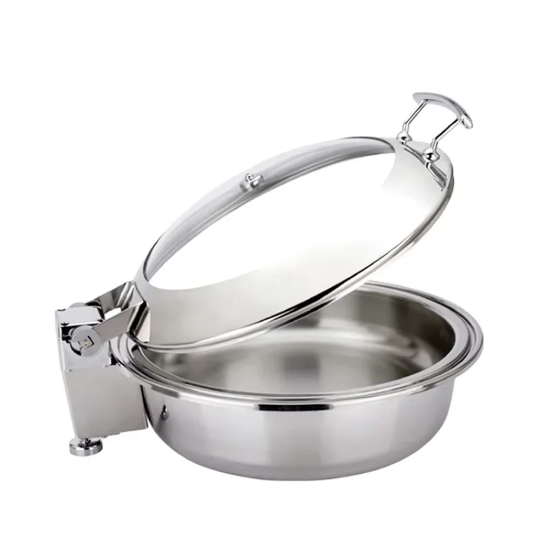 Visible Round Electric Induction Chafer Stainless Steel Buffet Chafing Dish
Visible Round Electric Induction Chafer Stainless Steel Buffet Chafing Dish
