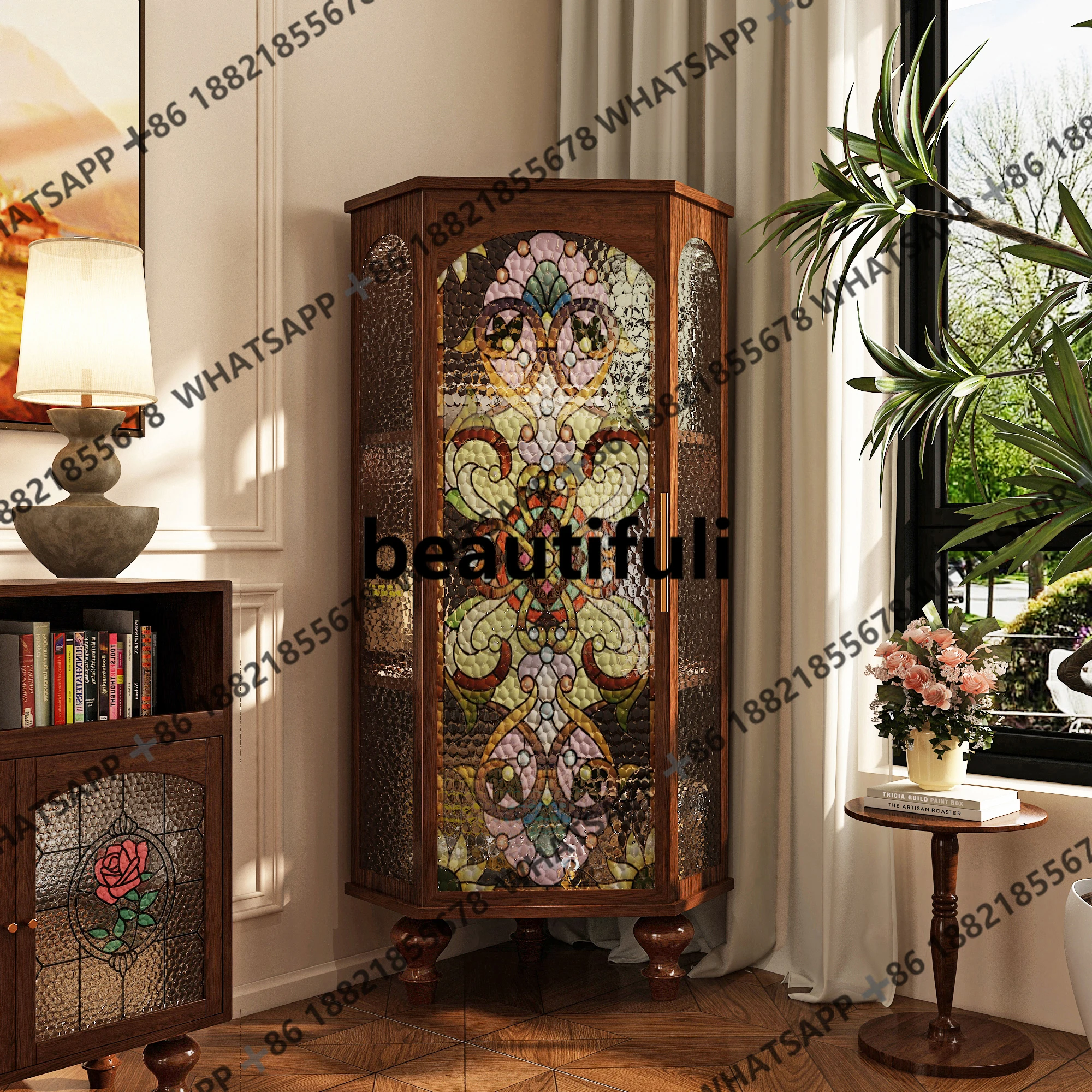 Треугольный шкаф из массива дерева для хранения в гостиной, декоративный шкаф, диван, окрашенный в стеклянный шкаф для хранения
Треугольный шкаф из массива дерева для хранения в гостиной, декоративный шкаф, диван, окрашенный в стеклянный шкаф для хранения