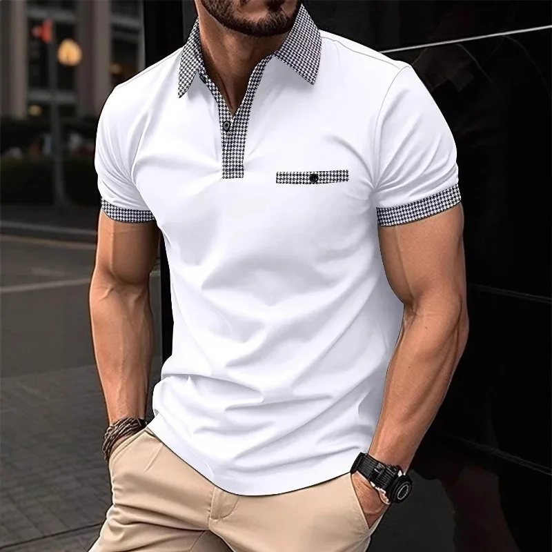 2026 New Fashion Men's Short Sleeved Polo Shirt T-shirt Summer Business Casual T-shirt for Me Tops
2026 New Fashion Men's Short Sleeved Polo Shirt T-shirt Summer Business Casual T-shirt for Me Tops