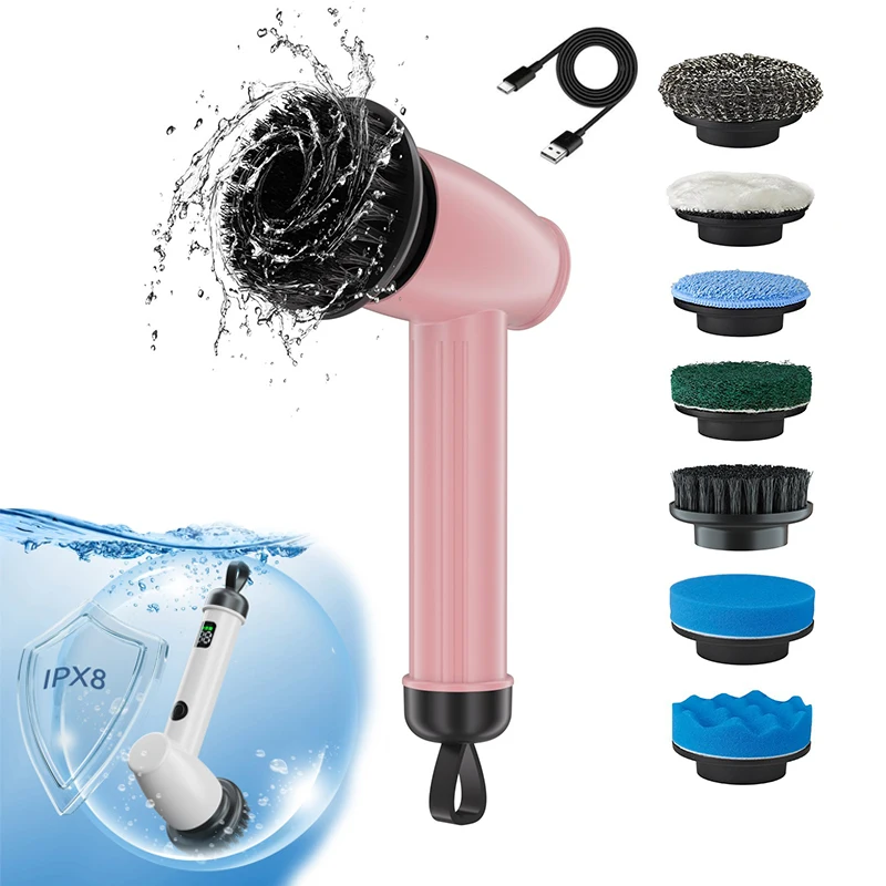 Cleaning equipment Electric rotary scrubber 2-in-1 handheld mini cordless car polishing machine
Cleaning equipment Electric rotary scrubber 2-in-1 handheld mini cordless car polishing machine