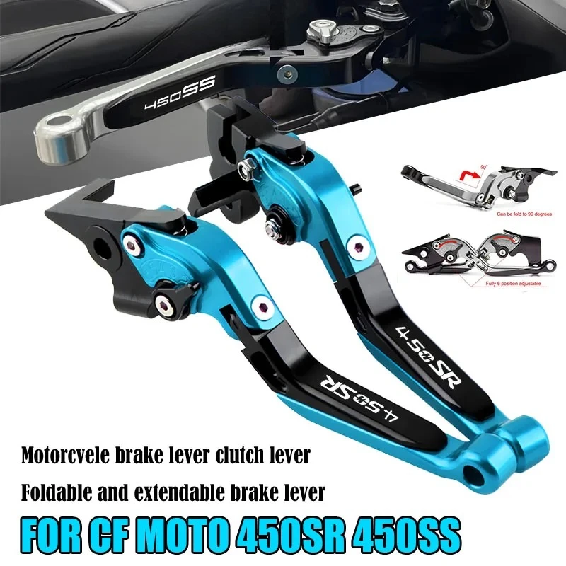 For CF MOTO 450SR 450SS 2022-2025 Present Clutch Lever Brake Lever Set Adjustable Folding Handle Levers Motor Accessories Parts
For CF MOTO 450SR 450SS 2022-2025 Present Clutch Lever Brake Lever Set Adjustable Folding Handle Levers Motor Accessories Parts