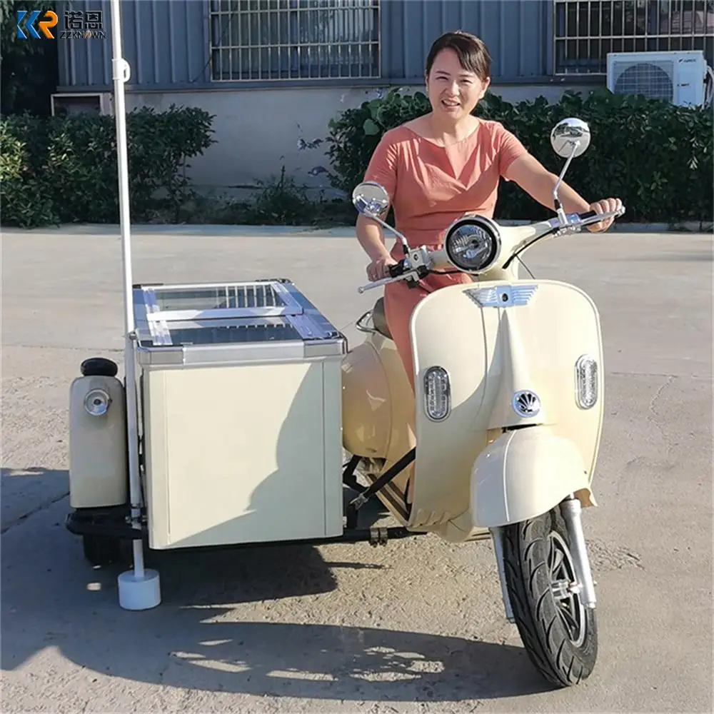 New Design Electric Motorcycle Popsicle Outdoor Ice Cream Kiosk Bicycle Tricycle Three Wheeler
New Design Electric Motorcycle Popsicle Outdoor Ice Cream Kiosk Bicycle Tricycle Three Wheeler