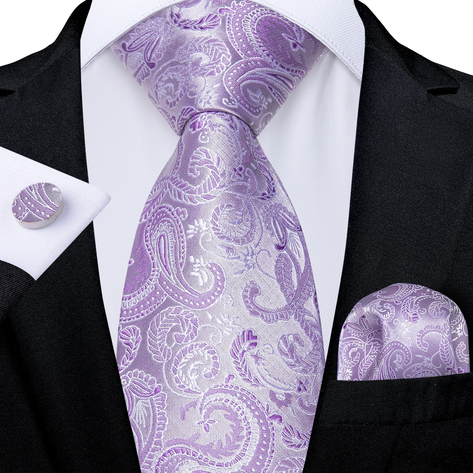 2023 Light Purple Mens Ties Pocket Square Cufflinks 8cm Business Wedding Party Accessories Groom Groomsman Neck Tie Gift
2023 Light Purple Mens Ties Pocket Square Cufflinks 8cm Business Wedding Party Accessories Groom Groomsman Neck Tie Gift