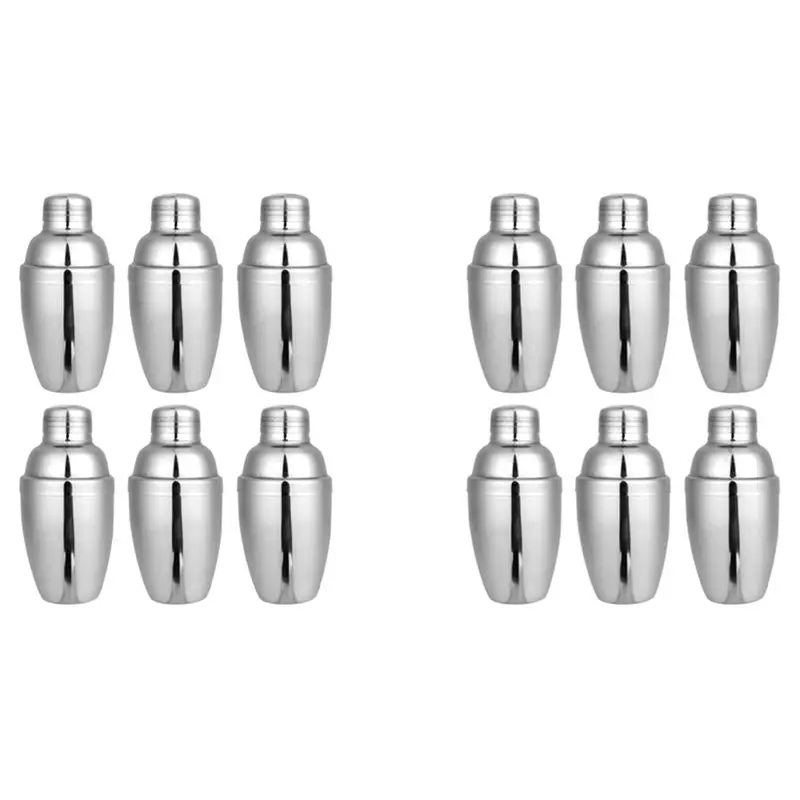 AB15-12PCS Мини-шейкер для коктейлей, шейкеры для напитков, мини-шейкер для мартини из нержавеющей стали, шейкер для коктейлей с ситечком, 250 мл
AB15-12PCS Мини-шейкер для коктейлей, шейкеры для напитков, мини-шейкер для мартини из нержавеющей стали, шейкер для коктейлей с ситечком, 250 мл