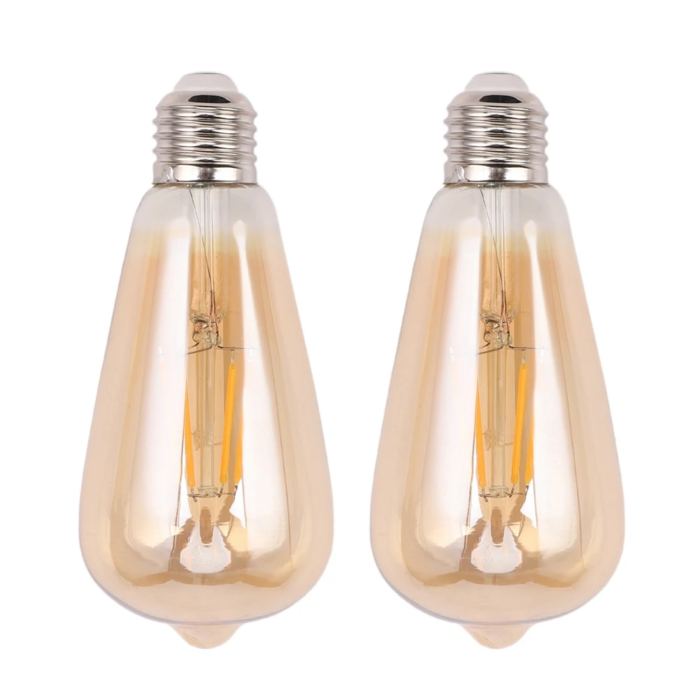 2X Dimmable E27 4W Retro Vintage Filament ST64 COB LED Bulb Light Lamp Body New
2X Dimmable E27 4W Retro Vintage Filament ST64 COB LED Bulb Light Lamp Body New
