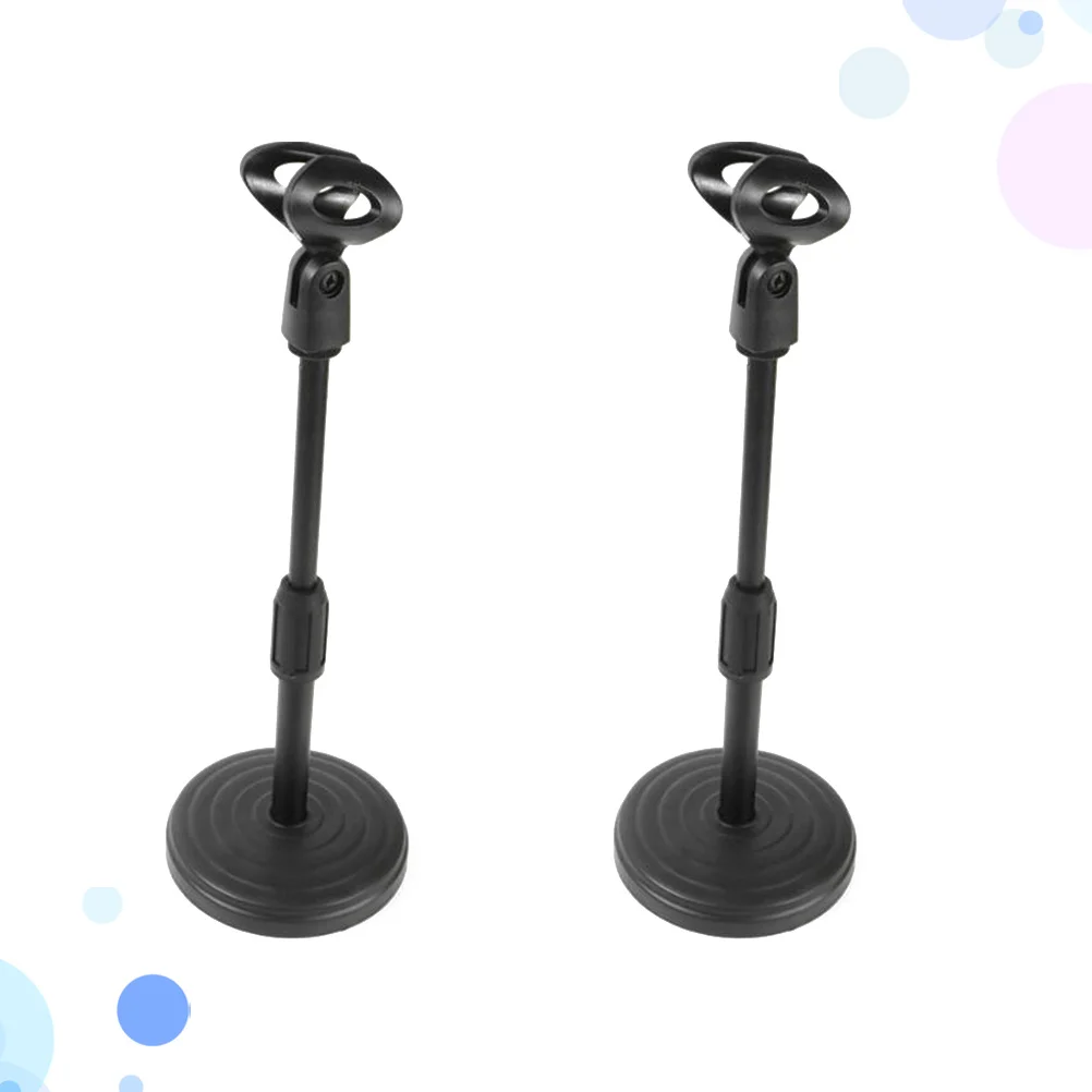 2Pcs Portable Desktop Microphone Holder Plastic Weighted Base for 28-45Cm Mic Suitable for Meeting Computer Live Broadcast
2Pcs Portable Desktop Microphone Holder Plastic Weighted Base for 28-45Cm Mic Suitable for Meeting Computer Live Broadcast