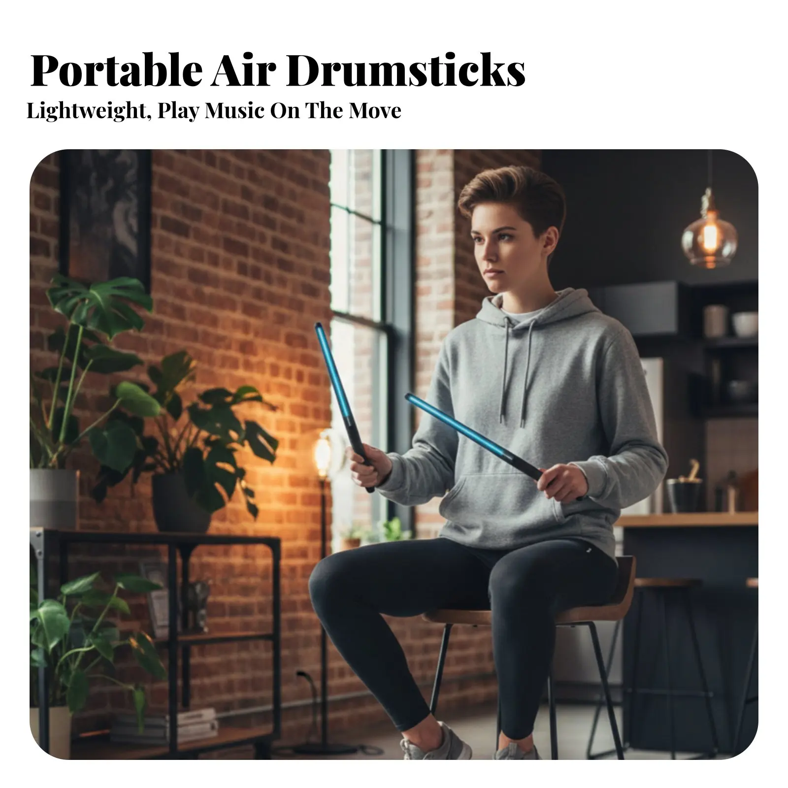 Виртуальная воздушная ударная установка: бесшумные палочки для тренировок, управление жестами, подходит для начинающих, детей, дома, спальни
Виртуальная воздушная ударная установка: бесшумные палочки для тренировок, управление жестами, подходит для начинающих, детей, дома, спальни