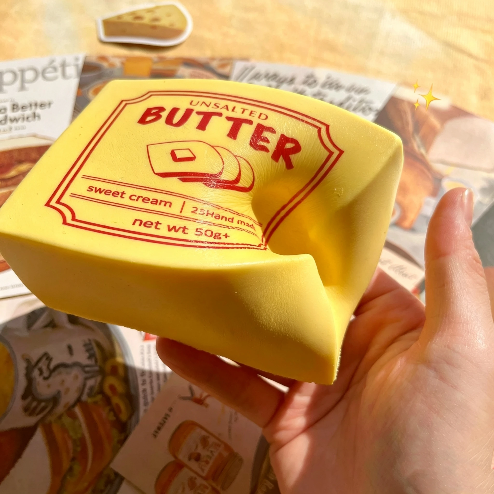 Butter Squishy Squishy Toys Tabas Anti Stress Squeeze Toy Butter Chocolate Fidget Toy Soft Sensory Food Squishies Toy Gift
Butter Squishy Squishy Toys Tabas Anti Stress Squeeze Toy Butter Chocolate Fidget Toy Soft Sensory Food Squishies Toy Gift
