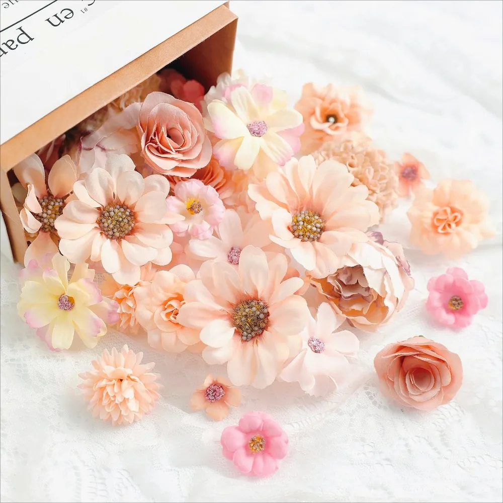 50pcs/bag Multicolor Artificial Flowers for DIY Craft Props Floral Wedding Party Home Decoration Outdoor Decor and Accessories
50pcs/bag Multicolor Artificial Flowers for DIY Craft Props Floral Wedding Party Home Decoration Outdoor Decor and Accessories