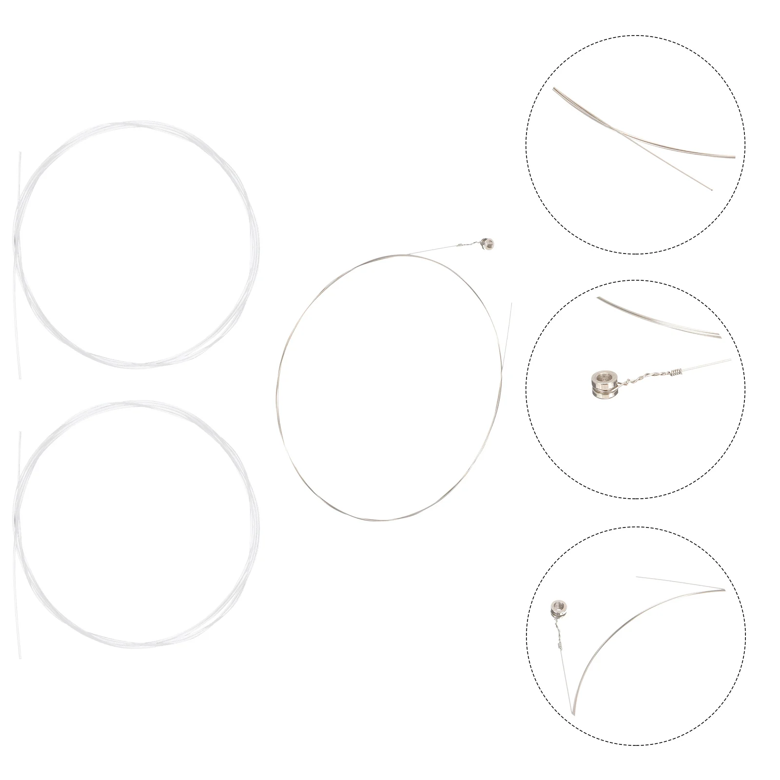 3 Pcs Balalica String Balalaika Accessories Instrument Guitar Sturdy Music Wire Nylon Parts Durable
3 Pcs Balalica String Balalaika Accessories Instrument Guitar Sturdy Music Wire Nylon Parts Durable