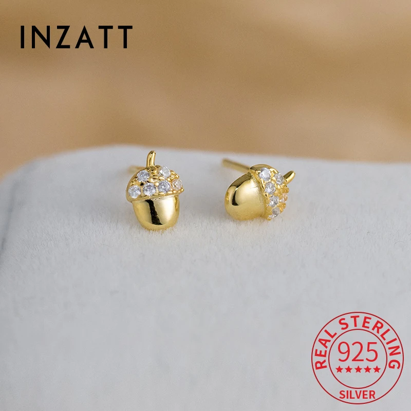 INZATT Real 925 Sterling Silver Zircon Pine Cones Stud Earrings for Women Party Classic Plant Fine Jewelry Plant Accessories
INZATT Real 925 Sterling Silver Zircon Pine Cones Stud Earrings for Women Party Classic Plant Fine Jewelry Plant Accessories