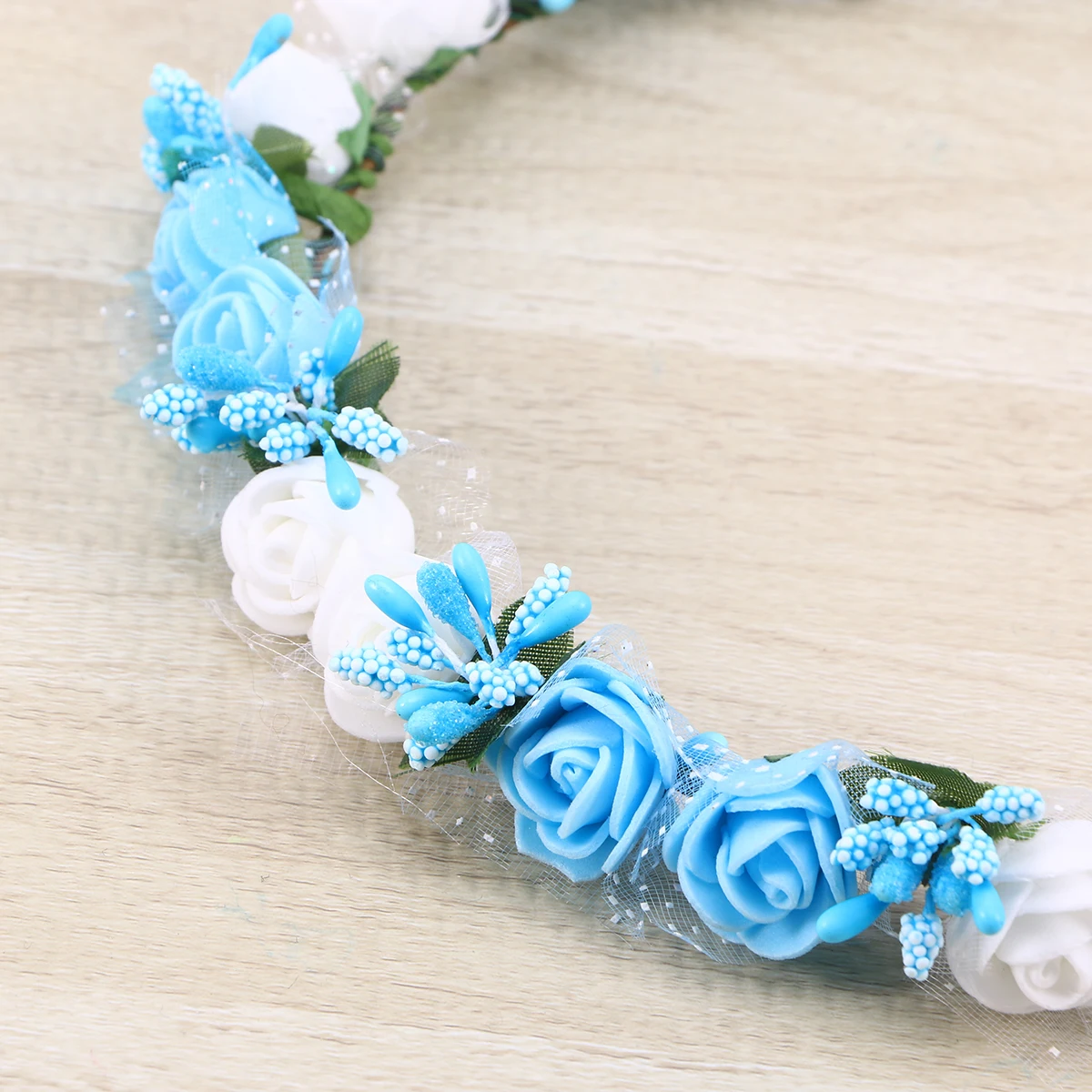 Floral Headband Bridal Headdress Wedding Hairband Garland Crown Elegant Design Adjustable Size Girls Flower Crown Fits Heads
Floral Headband Bridal Headdress Wedding Hairband Garland Crown Elegant Design Adjustable Size Girls Flower Crown Fits Heads