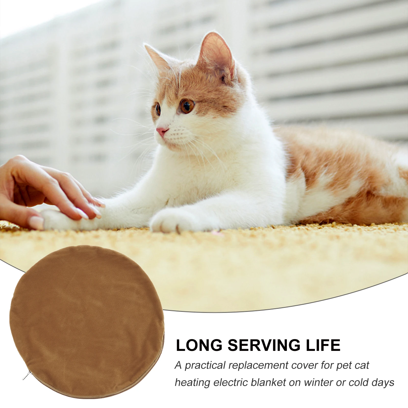 Pet Heating Pad Electric Cover Cushion Winter Cotton Bed Blanket Cat Mat Replacement Washable Durable Bite Resistant Long Life 
Pet Heating Pad Electric Cover Cushion Winter Cotton Bed Blanket Cat Mat Replacement Washable Durable Bite Resistant Long Life