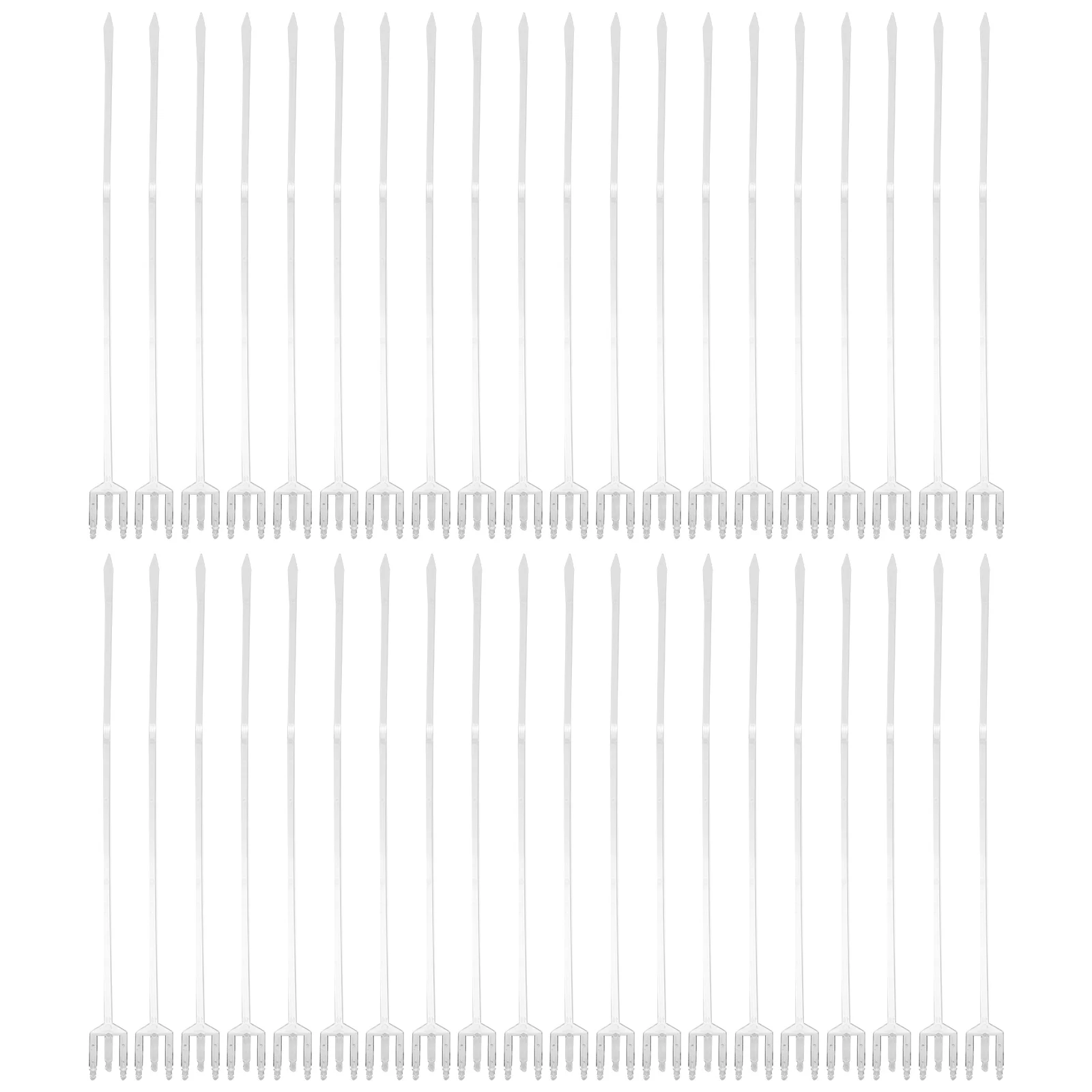 80 Pcs Plastic Floral Picks for Arrangement Wedding Bouquet Card Holders Clips Plant Display DIY Accessories
80 Pcs Plastic Floral Picks for Arrangement Wedding Bouquet Card Holders Clips Plant Display DIY Accessories