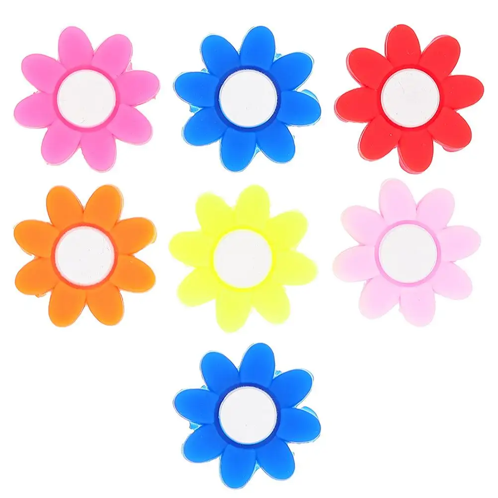 7pcs Tennis Racket Durable Silicone Damper Vibration Small Size Light Weight Tennis Accessories
7pcs Tennis Racket Durable Silicone Damper Vibration Small Size Light Weight Tennis Accessories