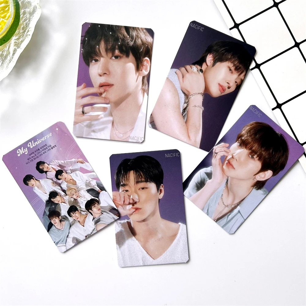 9 шт. KPOP ATEEZ открытка MY UNIVERSE, карточка совместного бренда Hongjoong Seonghwa Jungho San Yeosang, коллекция фотокарт для фанатов, ломо-карты
9 шт. KPOP ATEEZ открытка MY UNIVERSE, карточка совместного бренда Hongjoong Seonghwa Jungho San Yeosang, коллекция фотокарт для фанатов, ломо-карты