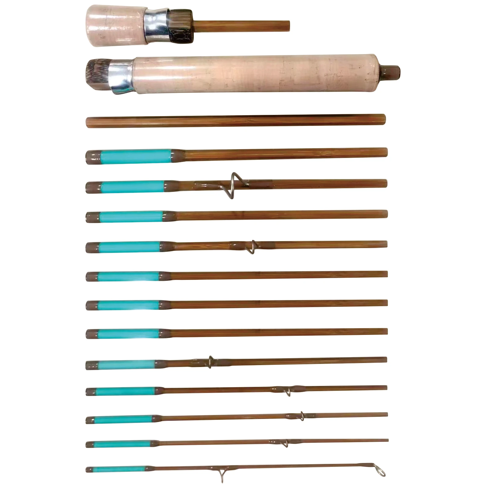 BFR101 Carbon Fibre 7ft Travel 13 Sections Euro Nymph 4wt Fly Fishing Bamboo Rod
BFR101 Carbon Fibre 7ft Travel 13 Sections Euro Nymph 4wt Fly Fishing Bamboo Rod