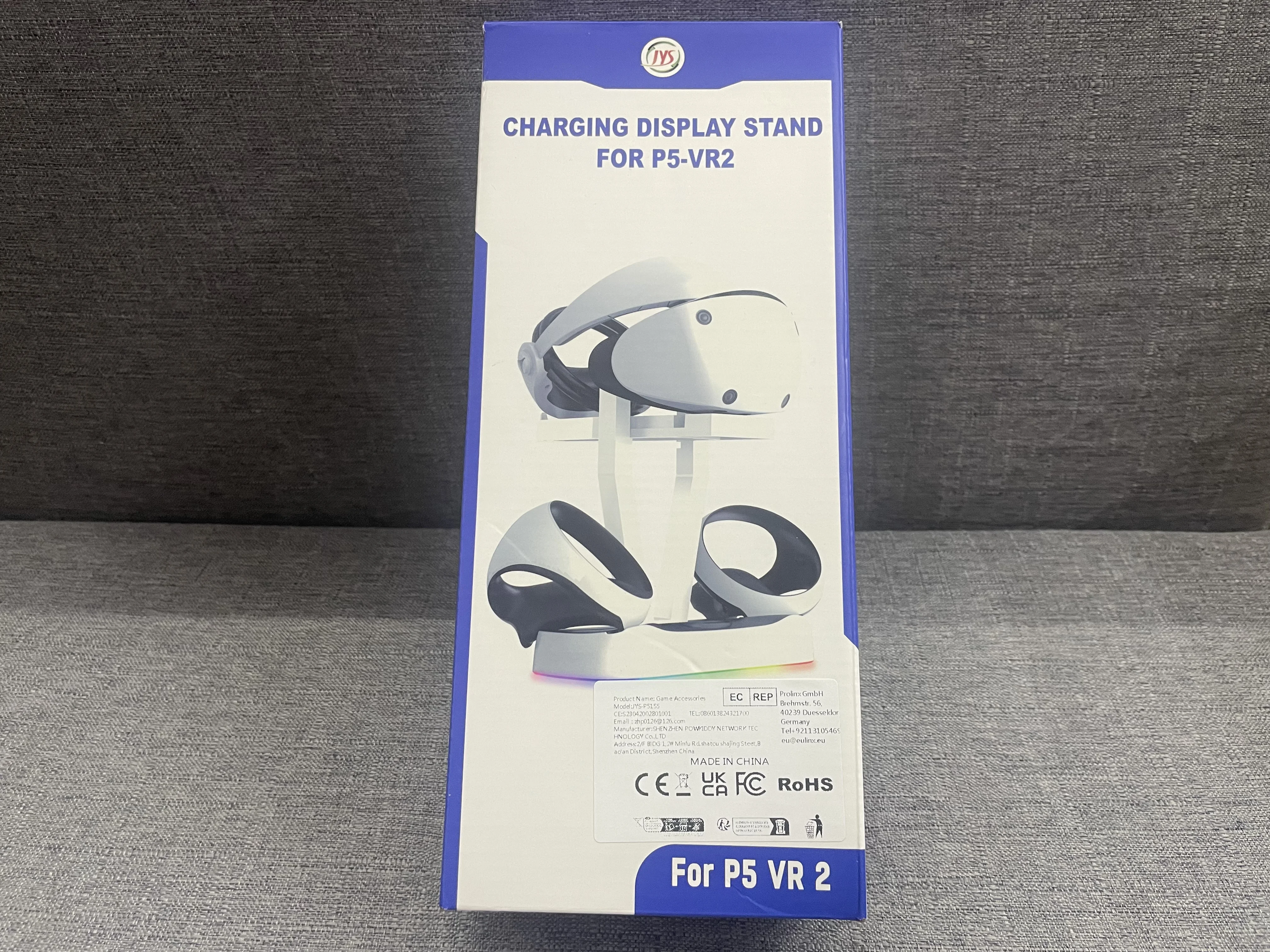 JYS-P5155 For PS VR2 Dual Controller Magnetic Charging Dock With RGB Light for PS5 VR2 Console Storage Stand Handle Charge Base
JYS-P5155 For PS VR2 Dual Controller Magnetic Charging Dock With RGB Light for PS5 VR2 Console Storage Stand Handle Charge Base