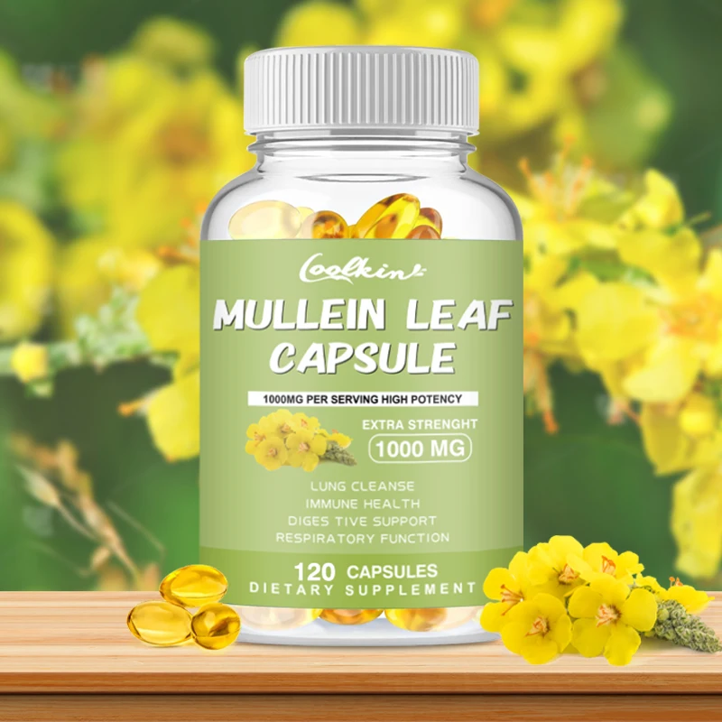 Mullein Capsules - Lung Cleanse,Improves Sleep,Promotes Healthy Respiratory Function,Improves Digestion,Boosts Immunity, Non-GMO
Mullein Capsules - Lung Cleanse,Improves Sleep,Promotes Healthy Respiratory Function,Improves Digestion,Boosts Immunity, Non-GMO