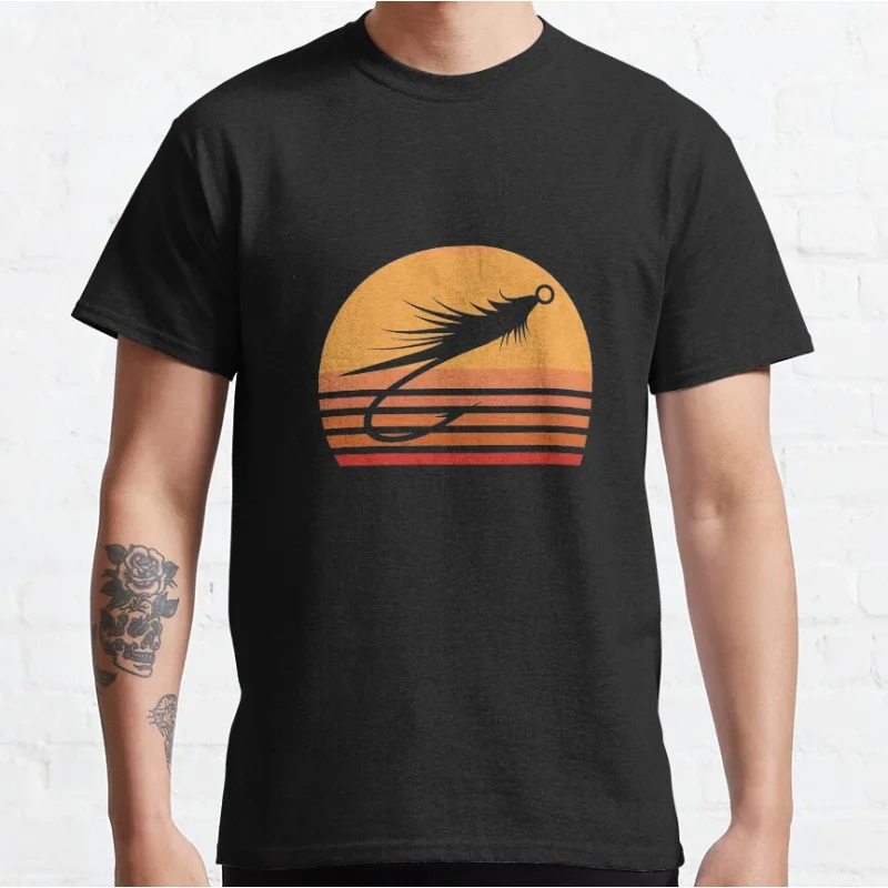 Fly fishing lure fishing hook angler Retro gift for fishermen Short-sleeve crewneck T-shirt large size Adult Tops S-6xl
Fly fishing lure fishing hook angler Retro gift for fishermen Short-sleeve crewneck T-shirt large size Adult Tops S-6xl