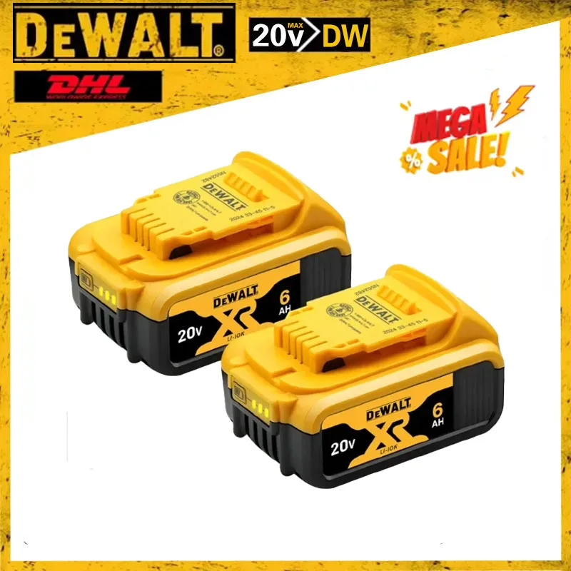 original 20V DCB203 Li-ion Battery 6.0Ah Dewalt Max Tools DCB205 DCB206 DCB204 DCB200 DCB182 DCB180 DCB230 DCD DCF DCG Series
original 20V DCB203 Li-ion Battery 6.0Ah Dewalt Max Tools DCB205 DCB206 DCB204 DCB200 DCB182 DCB180 DCB230 DCD DCF DCG Series