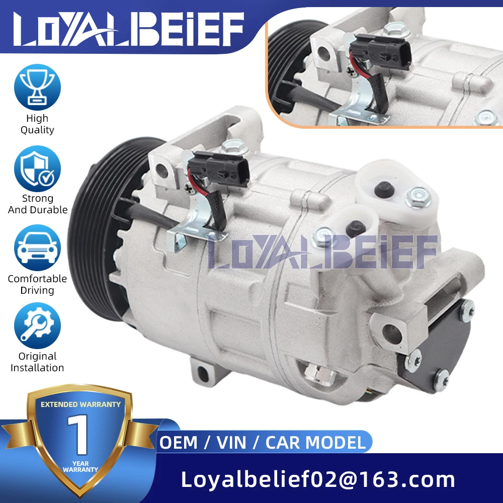 DCS171C AC compressor for Renault Master TRAFIC Opel Movano B NISSAN NV 400 VAUXHALL VIVAR 8200848916B 8200848916 4074969863
DCS171C AC compressor for Renault Master TRAFIC Opel Movano B NISSAN NV 400 VAUXHALL VIVAR 8200848916B 8200848916 4074969863