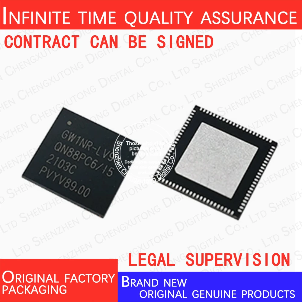 GW1NR-LV9QN88PC6/I5 QFN 100% genuine stock in brand new original packaging
GW1NR-LV9QN88PC6/I5 QFN 100% genuine stock in brand new original packaging