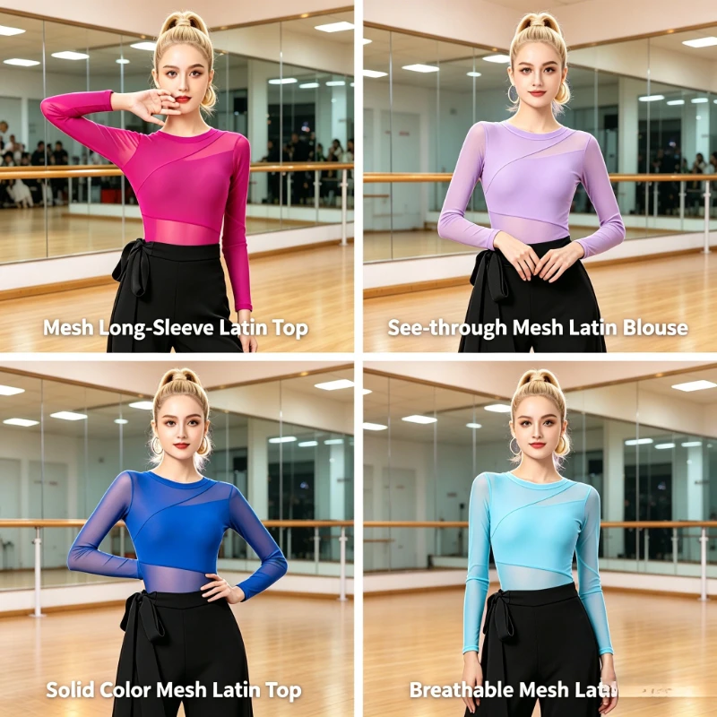 Women's New Latin Dance Bodysuit,Professional Outfit for Adults,Suitable for Ballroom Modern Dance, Practice&Stage Performance
Women's New Latin Dance Bodysuit,Professional Outfit for Adults,Suitable for Ballroom Modern Dance, Practice&Stage Performance