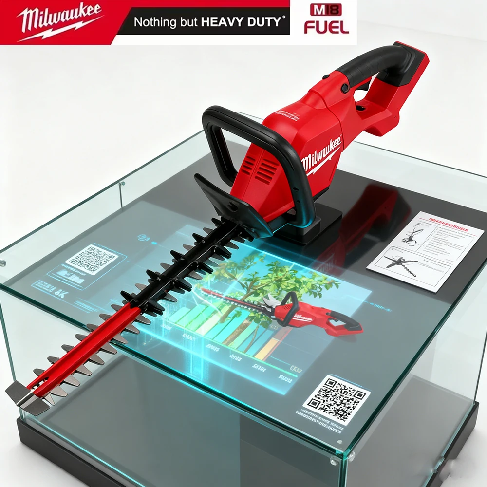 Milwaukee M18 FUEL™Brushless rechargeable 24 "double-edged hedge trimmer 18V 12.0Ah 15-Cells 21700 Li-ion Rechargeable Battery,
Milwaukee M18 FUEL™Brushless rechargeable 24 "double-edged hedge trimmer 18V 12.0Ah 15-Cells 21700 Li-ion Rechargeable Battery,
