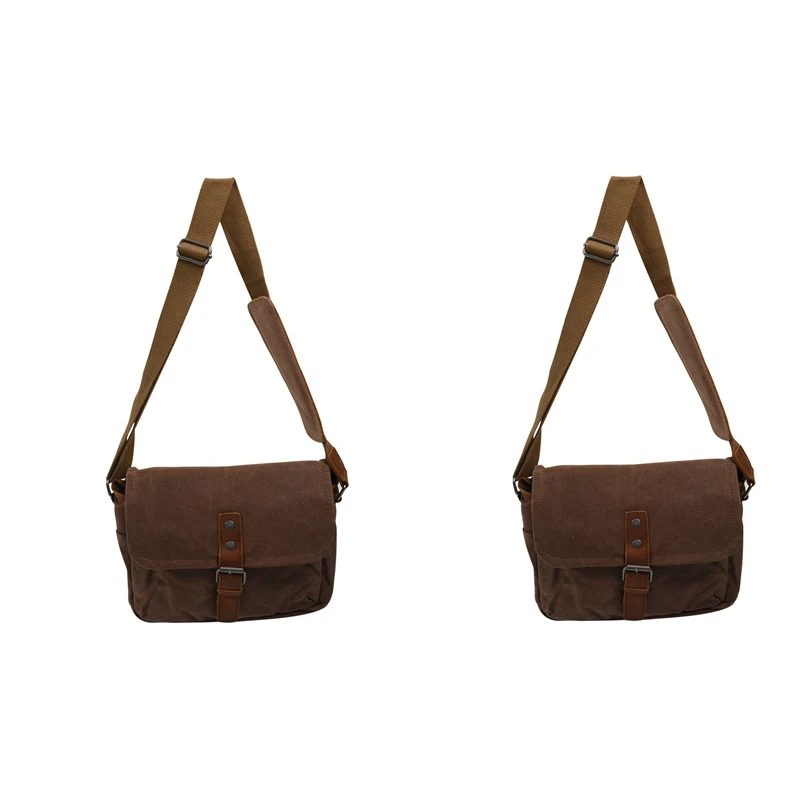 2025 New-2X Retro Camera Bag Photography Packages Dslr Shoulder Sling Case For Sony Nikon Canon Canvas Single Messenger Coffee
2025 New-2X Retro Camera Bag Photography Packages Dslr Shoulder Sling Case For Sony Nikon Canon Canvas Single Messenger Coffee