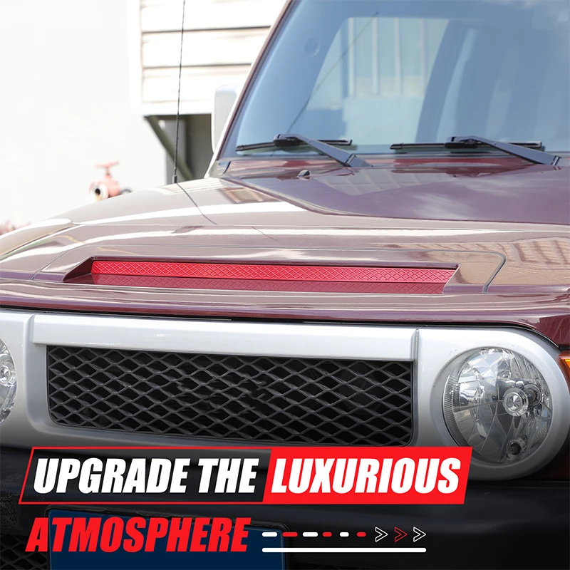 For 2007-2021 Toyota FJ Cruiser Accessories Exterior Modification Hood Front Grille Aluminum Alloy Patch Decoration Protection
For 2007-2021 Toyota FJ Cruiser Accessories Exterior Modification Hood Front Grille Aluminum Alloy Patch Decoration Protection