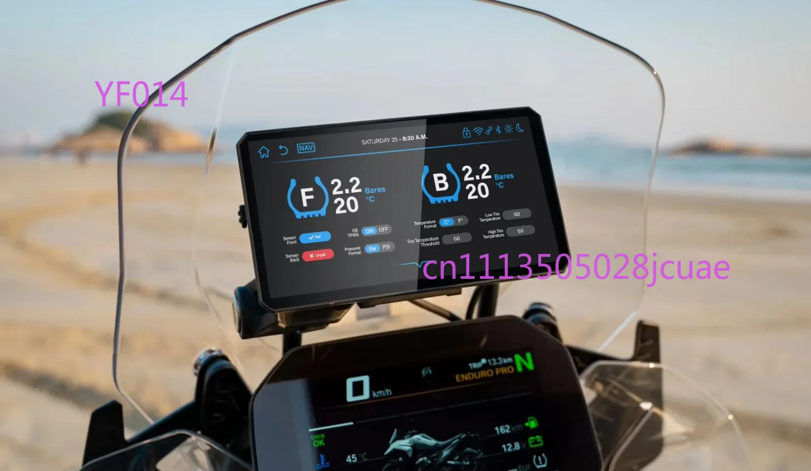 6 Inch Touch Screen Display For Motorcycle Wireless Carplay Android Auto Motorcycle Navigator
6 Inch Touch Screen Display For Motorcycle Wireless Carplay Android Auto Motorcycle Navigator