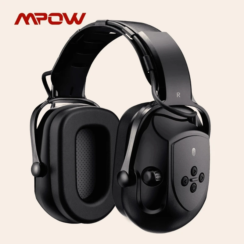 Upgraded Bluetooth Noise Reduction Ear Muffs Safety NRR 29dB Adjustable Ear Defender Headphones
Upgraded Bluetooth Noise Reduction Ear Muffs Safety NRR 29dB Adjustable Ear Defender Headphones