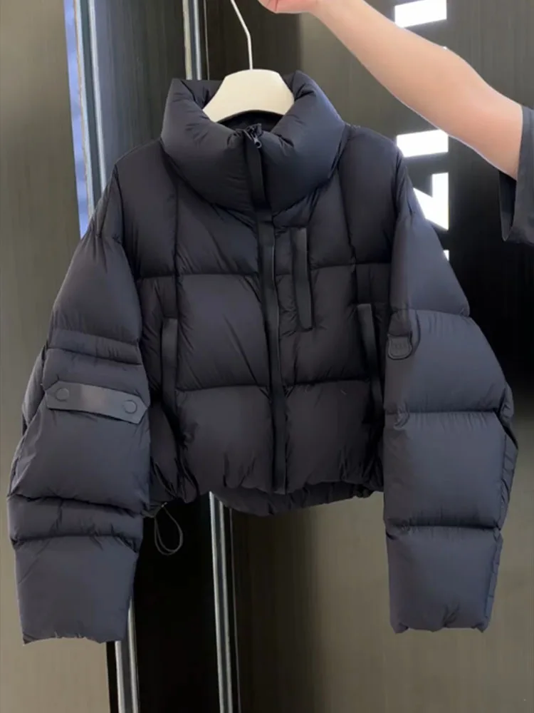 Ele ort Bla Women's down Jaet Korean Sle Bread Thi Outerwear Winter 2025 New Faion Commute Sle Polyester Fiber
Ele ort Bla Women's down Jaet Korean Sle Bread Thi Outerwear Winter 2025 New Faion Commute Sle Polyester Fiber