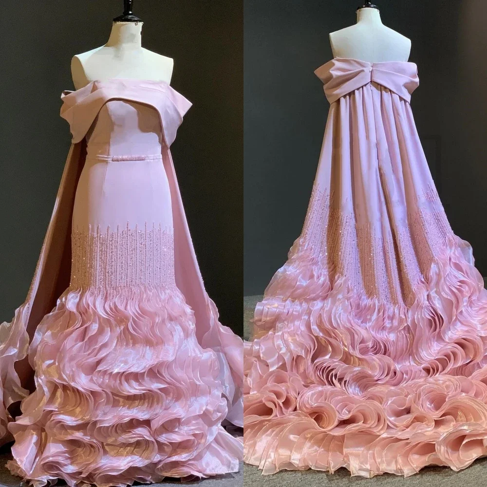 Customized Jersey Pleat Sash Christmas Trumpet Strapless Bespoke Occasion Gown Long Dresses
Customized Jersey Pleat Sash Christmas Trumpet Strapless Bespoke Occasion Gown Long Dresses