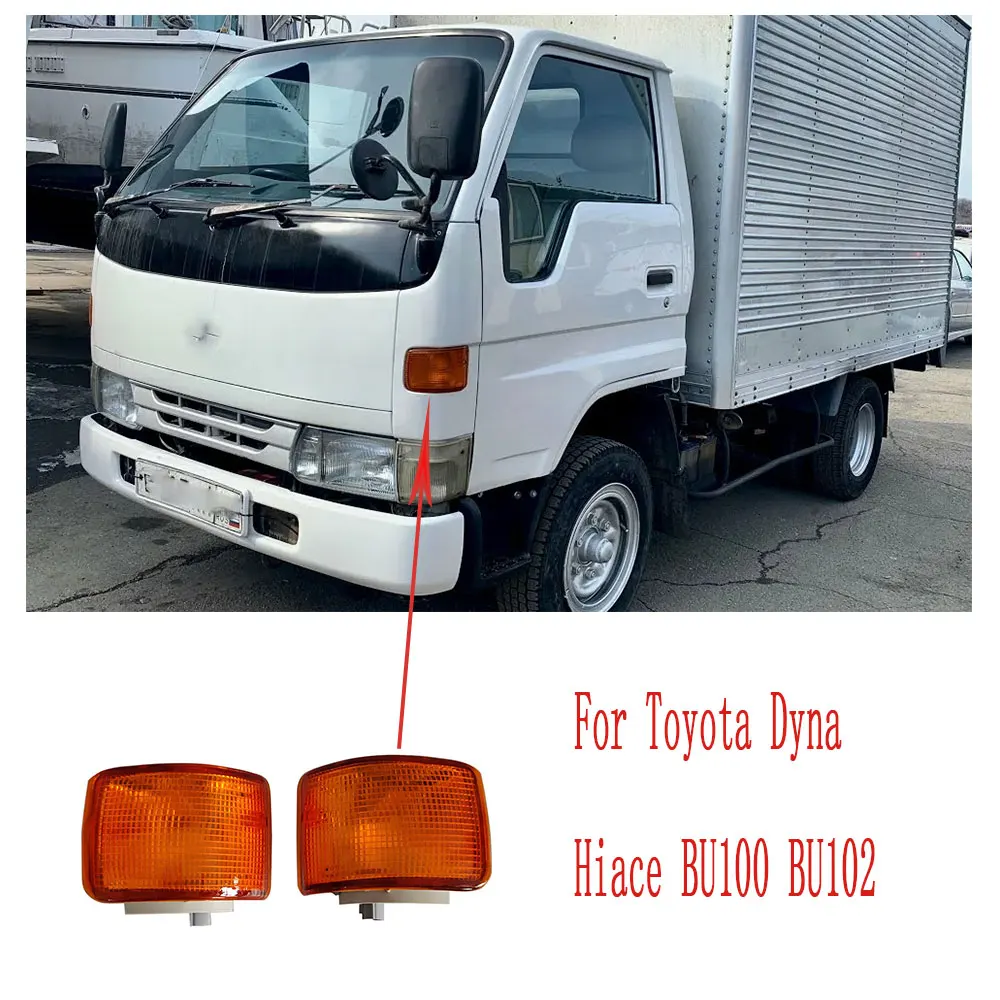 2Pcs For Toyota Dyna Hiace BU100 BU102 1994 to 1998 Car Fron Above Corner Lamp Turn Signal
2Pcs For Toyota Dyna Hiace BU100 BU102 1994 to 1998 Car Fron Above Corner Lamp Turn Signal