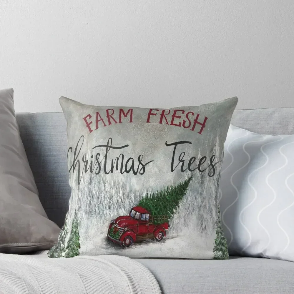 Farm Fresh Christmas trees Throw Pillow Christmas Cushion For Home Decorative pillowcase New year Marble Cushion Cover pillow
Farm Fresh Christmas trees Throw Pillow Christmas Cushion For Home Decorative pillowcase New year Marble Cushion Cover pillow