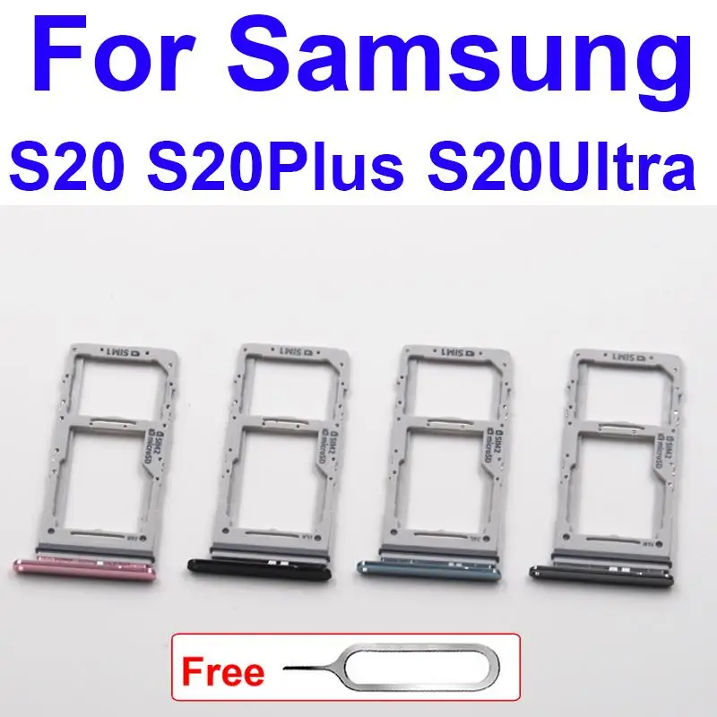Лоток для SIM-карты для Samsung S20 S20 Plus S20 Ultra, слот для SIM-карты, адаптер, держатель для карт, разъем, запасные части
Лоток для SIM-карты для Samsung S20 S20 Plus S20 Ultra, слот для SIM-карты, адаптер, держатель для карт, разъем, запасные части
