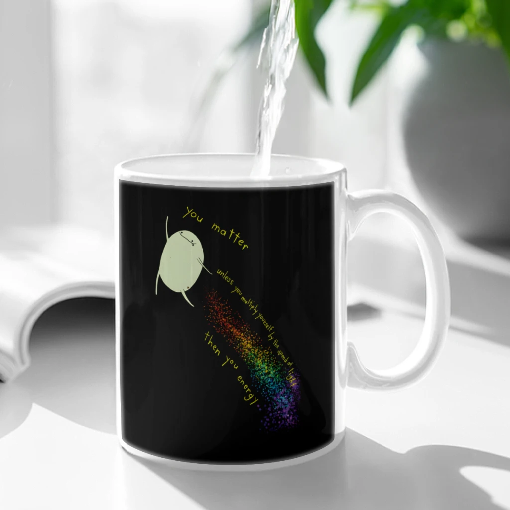you matter Ceramic Cup Coffee Oatmeal Breakfast Cup Creative Personality Mug
you matter Ceramic Cup Coffee Oatmeal Breakfast Cup Creative Personality Mug