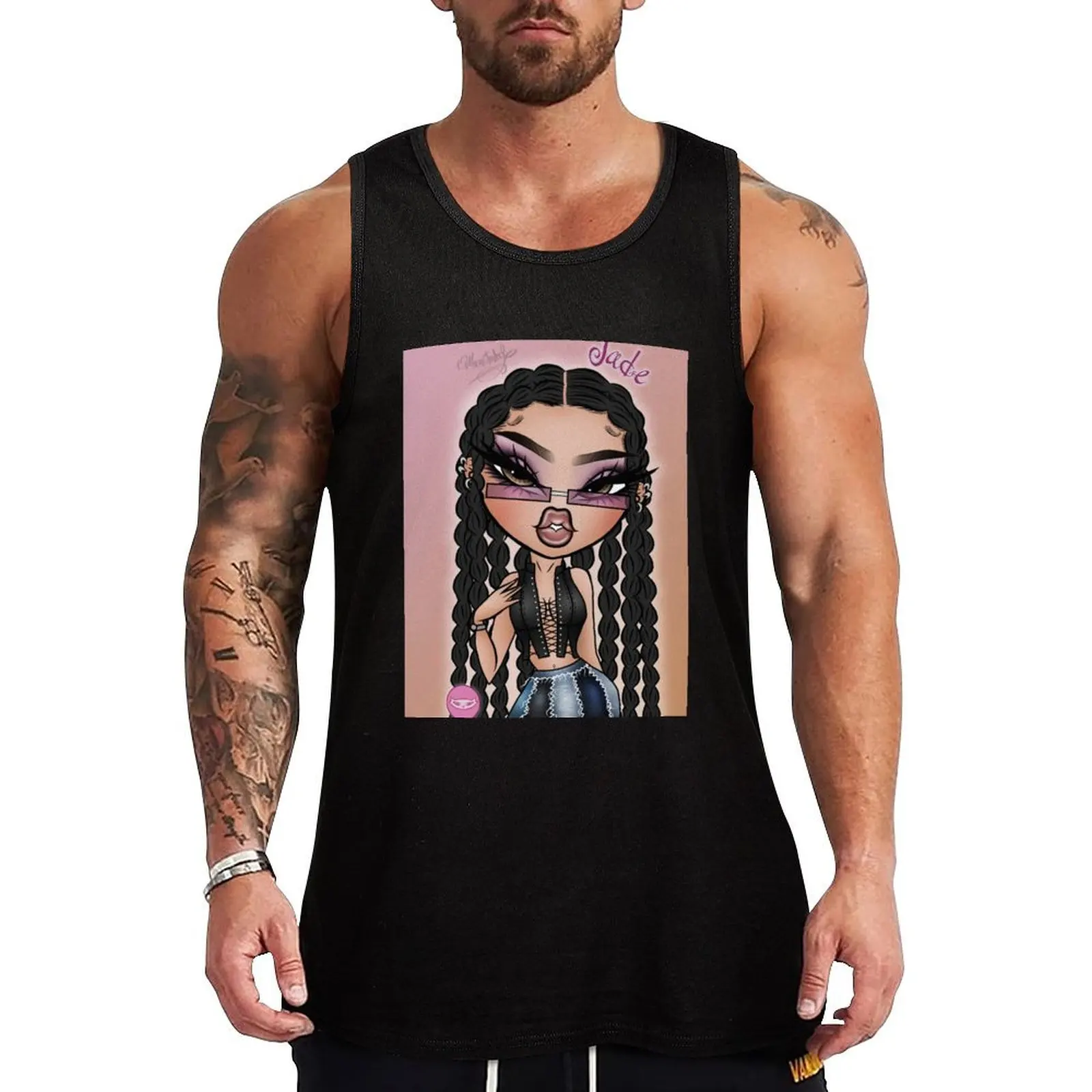 Bratz Strut It Jade - Drawing by Monsterlool Tank Top Running Athletic Tank Top Moisture Wicking Sleeveless
Bratz Strut It Jade - Drawing by Monsterlool Tank Top Running Athletic Tank Top Moisture Wicking Sleeveless