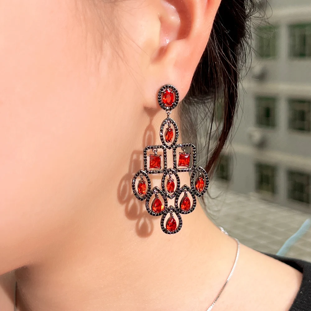 ThreeGraces Classic Red Cubic Zirconia Long Dangle Earrings for Women Delicate Wedding Evening Party Jewelry E1763
ThreeGraces Classic Red Cubic Zirconia Long Dangle Earrings for Women Delicate Wedding Evening Party Jewelry E1763