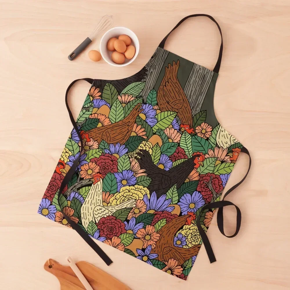 Whimsical Chicken Garden Apron Hairdressing For Women Kitchen Smock for hairdressing Dress Apron
Whimsical Chicken Garden Apron Hairdressing For Women Kitchen Smock for hairdressing Dress Apron