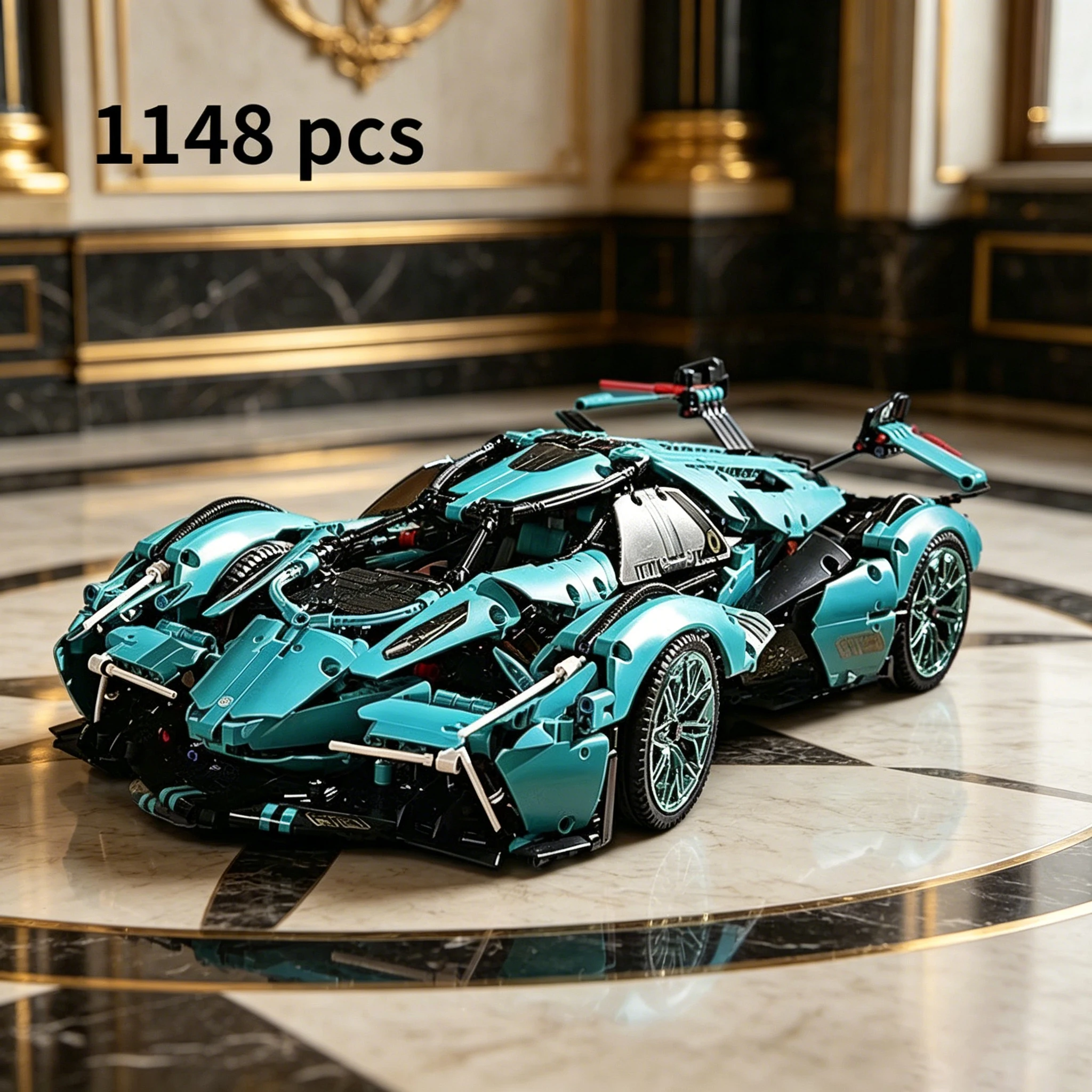 1148PCS 1:14 Scale Creative Supercar Building Blocks Sports Car Model DIY Assembly Educational Toy Gift for Teens
1148PCS 1:14 Scale Creative Supercar Building Blocks Sports Car Model DIY Assembly Educational Toy Gift for Teens