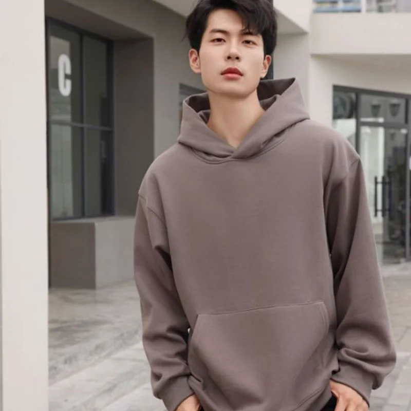 480GSM Winter Men's 100% Cotton Oversized Hoodies No String Casual Streetwear Sporty Hooded Sweatshirts Heavy Fleece Pullovers
480GSM Winter Men's 100% Cotton Oversized Hoodies No String Casual Streetwear Sporty Hooded Sweatshirts Heavy Fleece Pullovers