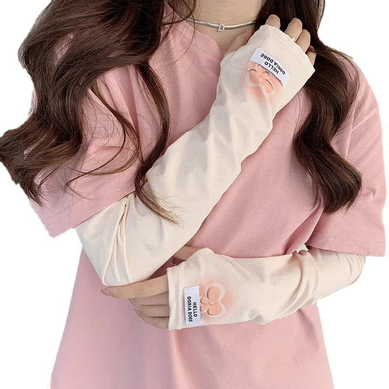 Fashion Sweet Bow Sun Protection Oversleeve Women Summer Long Outdoor Driving Sun Protection Uv Breathable Arm Guard Ice Sleeve
Fashion Sweet Bow Sun Protection Oversleeve Women Summer Long Outdoor Driving Sun Protection Uv Breathable Arm Guard Ice Sleeve