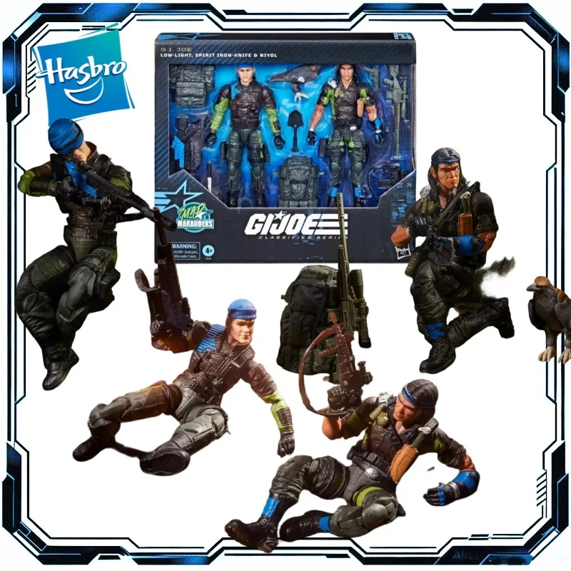 Hasbro Original G.I. Joe Classified Series Mad Marauders Low-Light Spirit 2-Pack 6 Inch Military Action Figure Set Collectible
Hasbro Original G.I. Joe Classified Series Mad Marauders Low-Light Spirit 2-Pack 6 Inch Military Action Figure Set Collectible