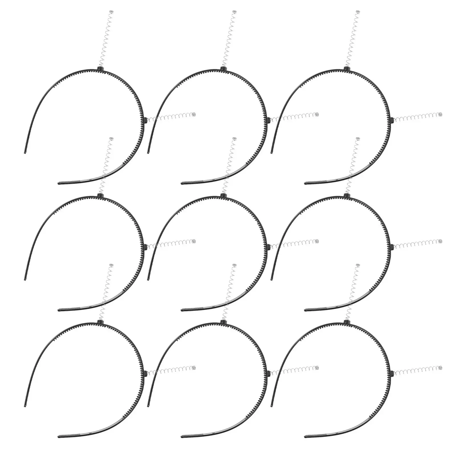 9Pcs Plastic DIY Headband Making Kit Semi-Finished Toothed Spring Headbands Lightweight Non-Slip for Concert Party Cosplay
9Pcs Plastic DIY Headband Making Kit Semi-Finished Toothed Spring Headbands Lightweight Non-Slip for Concert Party Cosplay